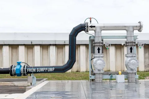 sump pump installation