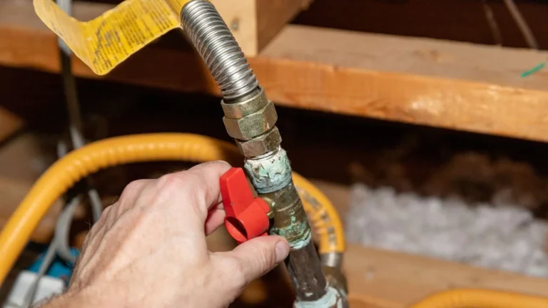 gas line installation